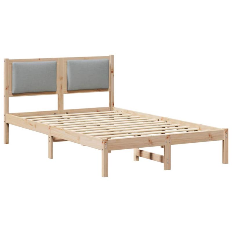 Łóżko Drewniane WaszeMeble 120x190 cm Brązowe WM-878134 1 szt.