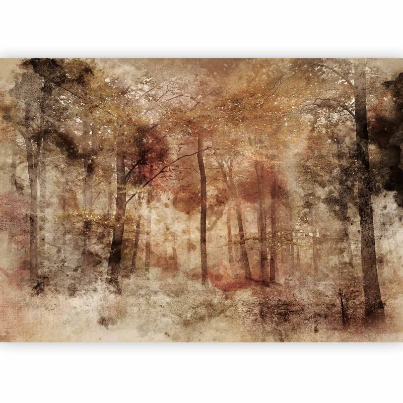 Fototapeta flizelinowa Artgeist 110g/m2 Kwiaty szara 350x256 (7 części) 10026aa rolka 1 szt