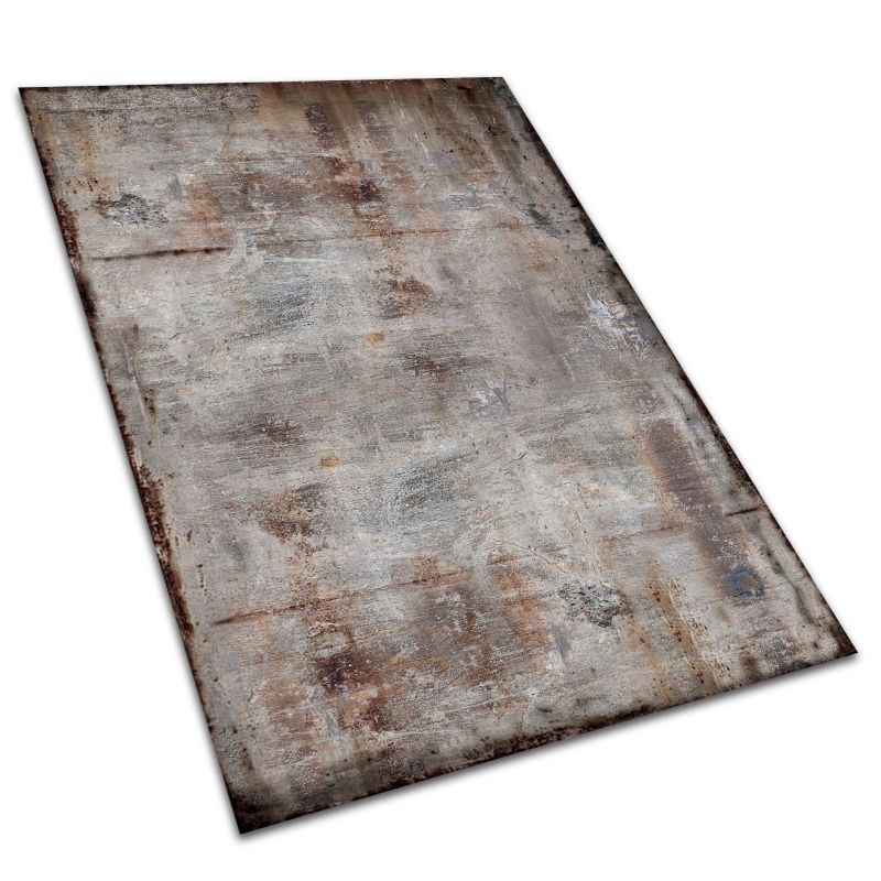 Dywan Ogrodowy Tulup 80x120 cm Balkon Ogród Patio Rdzawa blacha 1 szt.