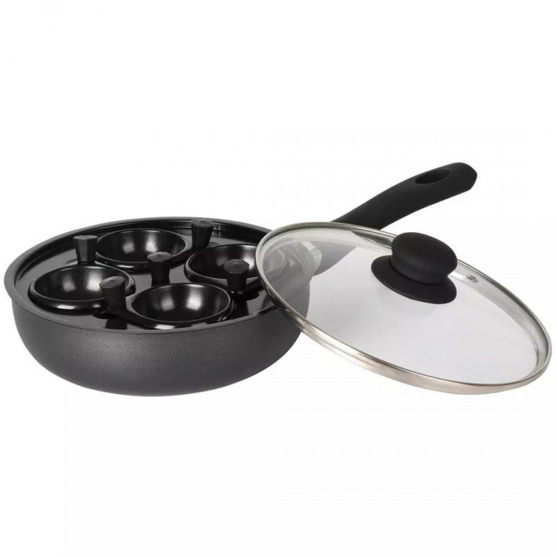 Patelnia 20 cm z wkładem do jajek Kinghoff kh-1806 1szt