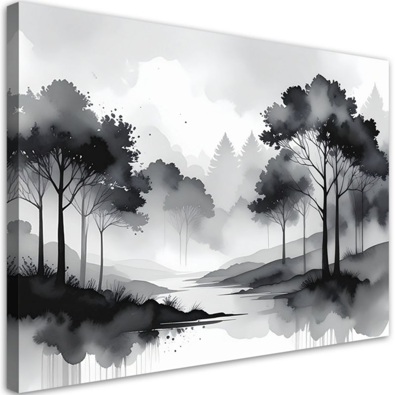 Obraz do salonu sypialni jadalni biura loftu Feeby Krajobraz pejzaż 100x70cm 1szt