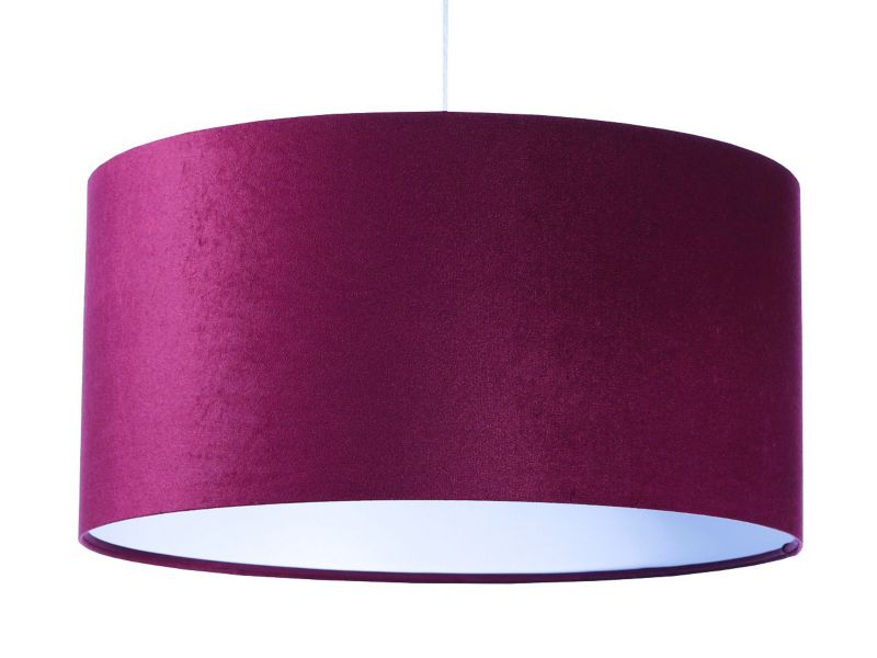 Lampa Bps Koncept wisząca HOME 40 fioletowa/biała 1 szt
