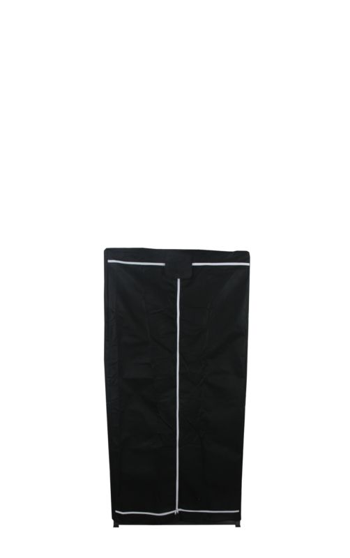 Pokrowiec ochronny na regał MODO24 90X45X45 cm futerał na stojak czarny 1 szt.