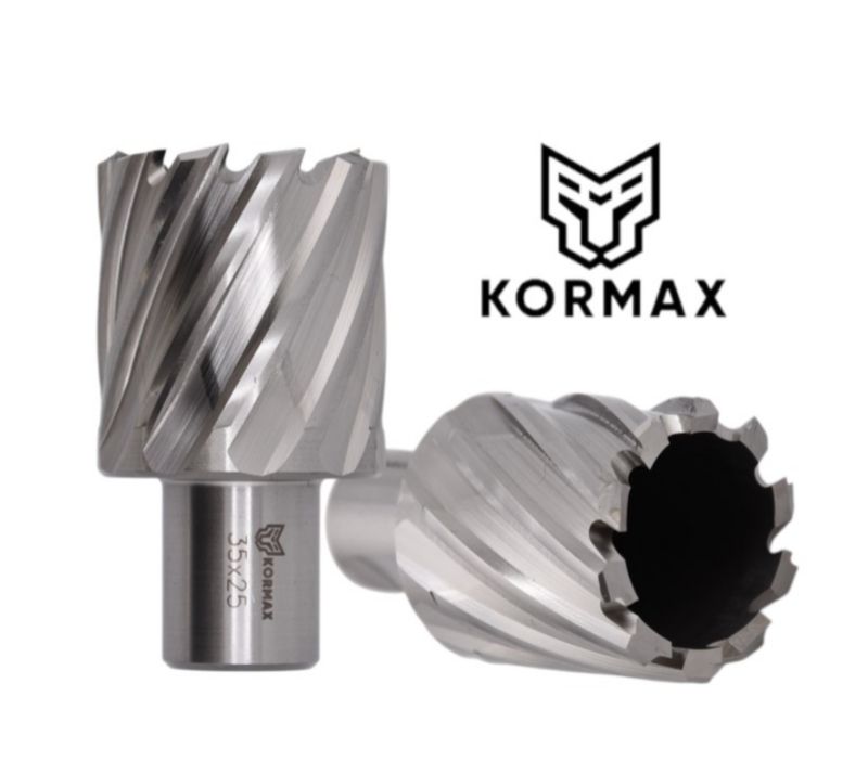 Frez trepanacyjny M2AL Kormax 35x25mm z uchwytem Weldon (DNHX-20350) - 1 szt.