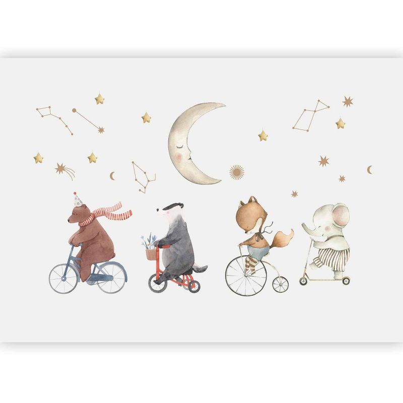 Fototapeta samoprzylepna Artgeist Dla dzieci biała 392x280 (8 części) 10073aa rolka 1 szt