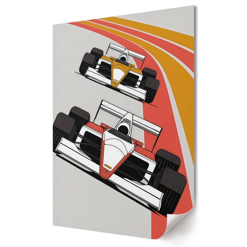 Plakat Wallfluent Format A1 Wyścig formuły Studio Aurora Line 1 szt.
