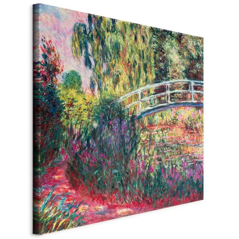Obraz Artgeist Most w Giverny 40 x 40 cm płótno włoskie 1 szt
