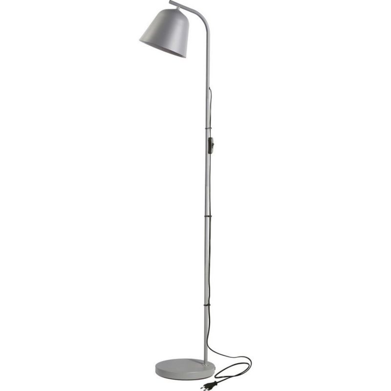 Lampa podłogowa stojąca Rabalux Malia popielaty 1 x E27 x 20W wym: 135 x 22 x 22 cm - 1 szt.