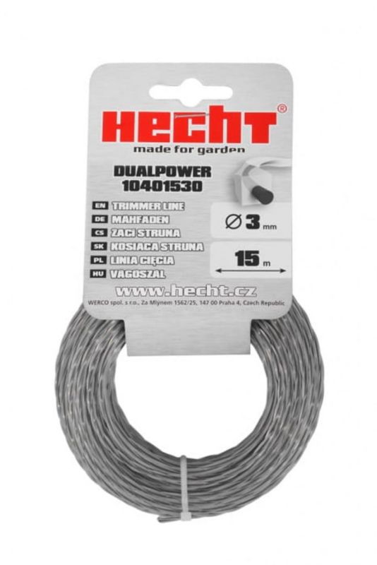Żyłka HECHT 10401530 3,0 X 15 m plus do kosy podkaszarki 1 SZT