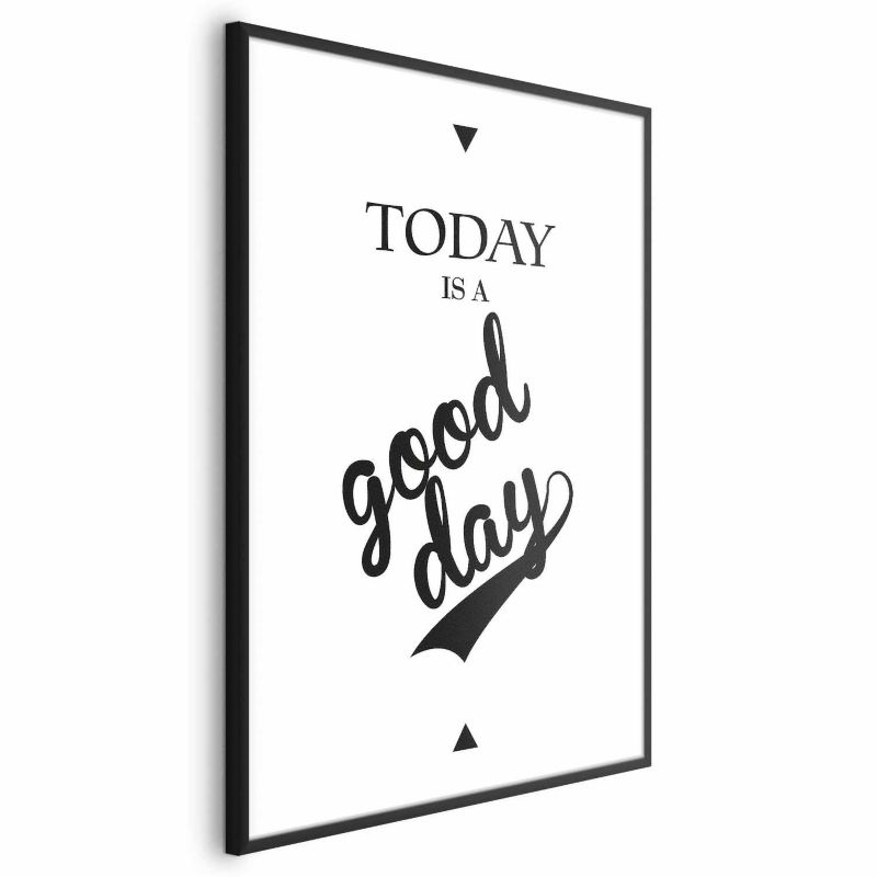 Plakat Artgeist Today 29,7x42 cm z ramą czarną 1 szt