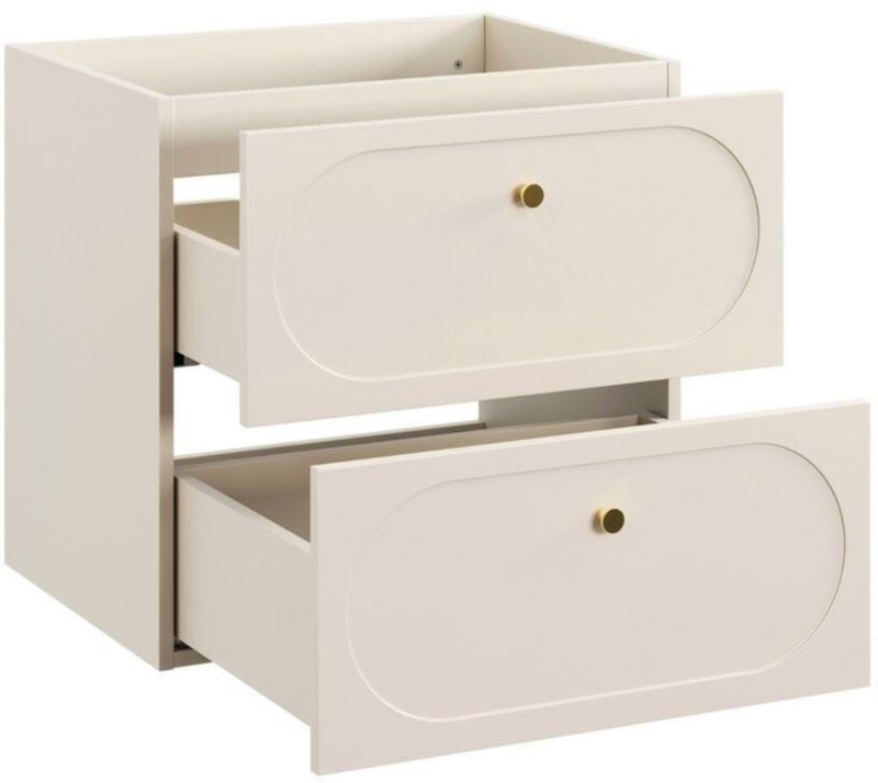 Szafka podumywalkowa Comad Donna Sand 60x46x57 cm beżowy, MDF, ciche domykanie, 1 szt.