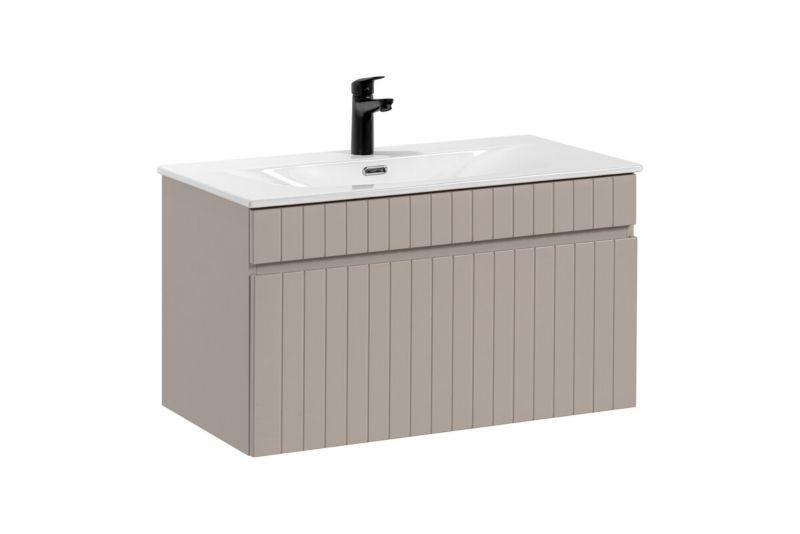 Zestaw mebli łazienkowych 80cm Comad Iconic Cashmere z umywalką SKY 1szt