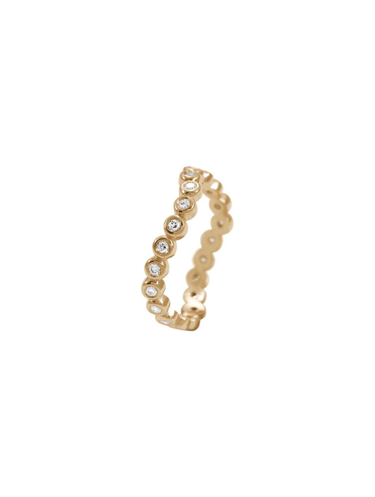 Nicola Diamond Band N°1 - obrączka z diamentami, 12