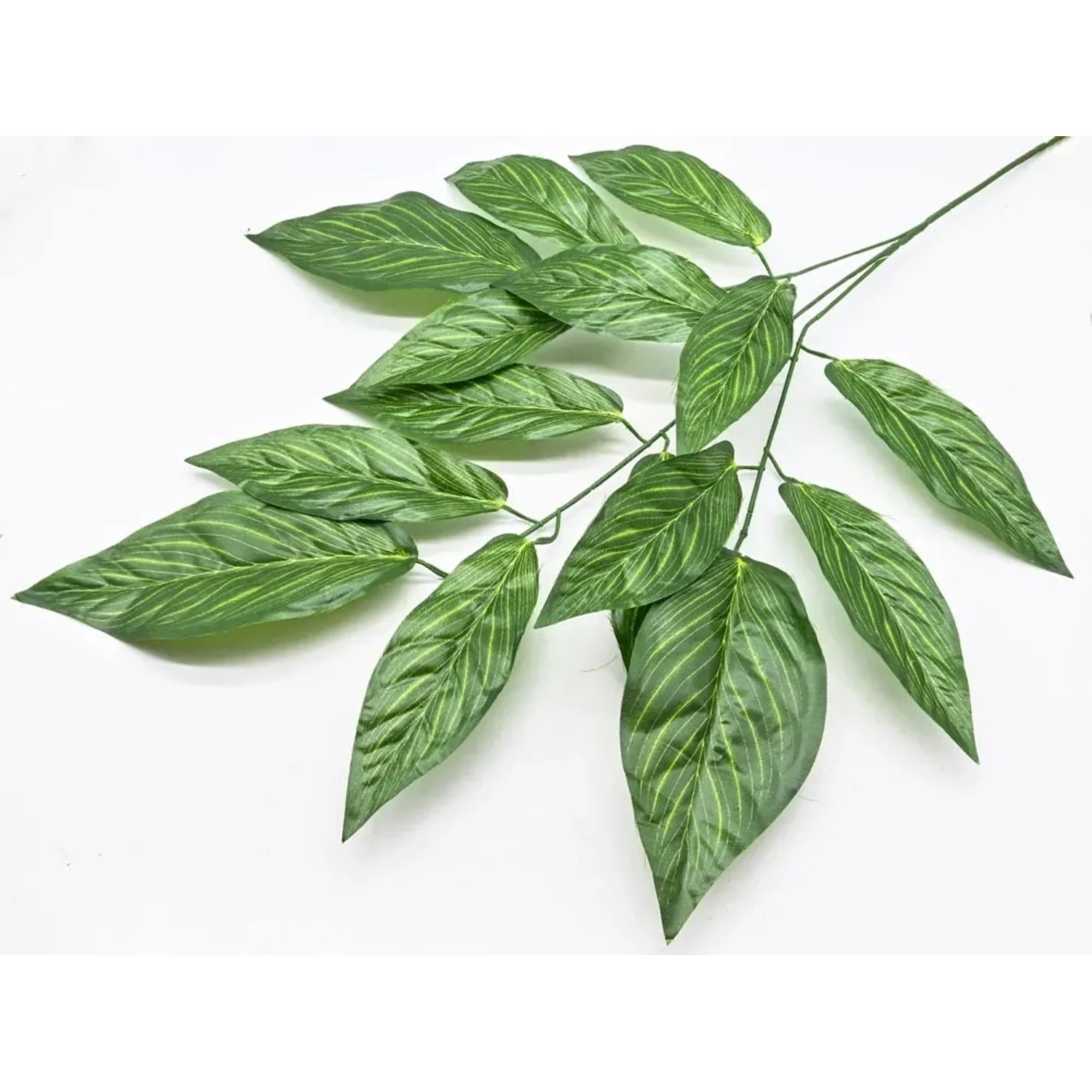 Liść mango, gałązka sztuczna - 76 cm