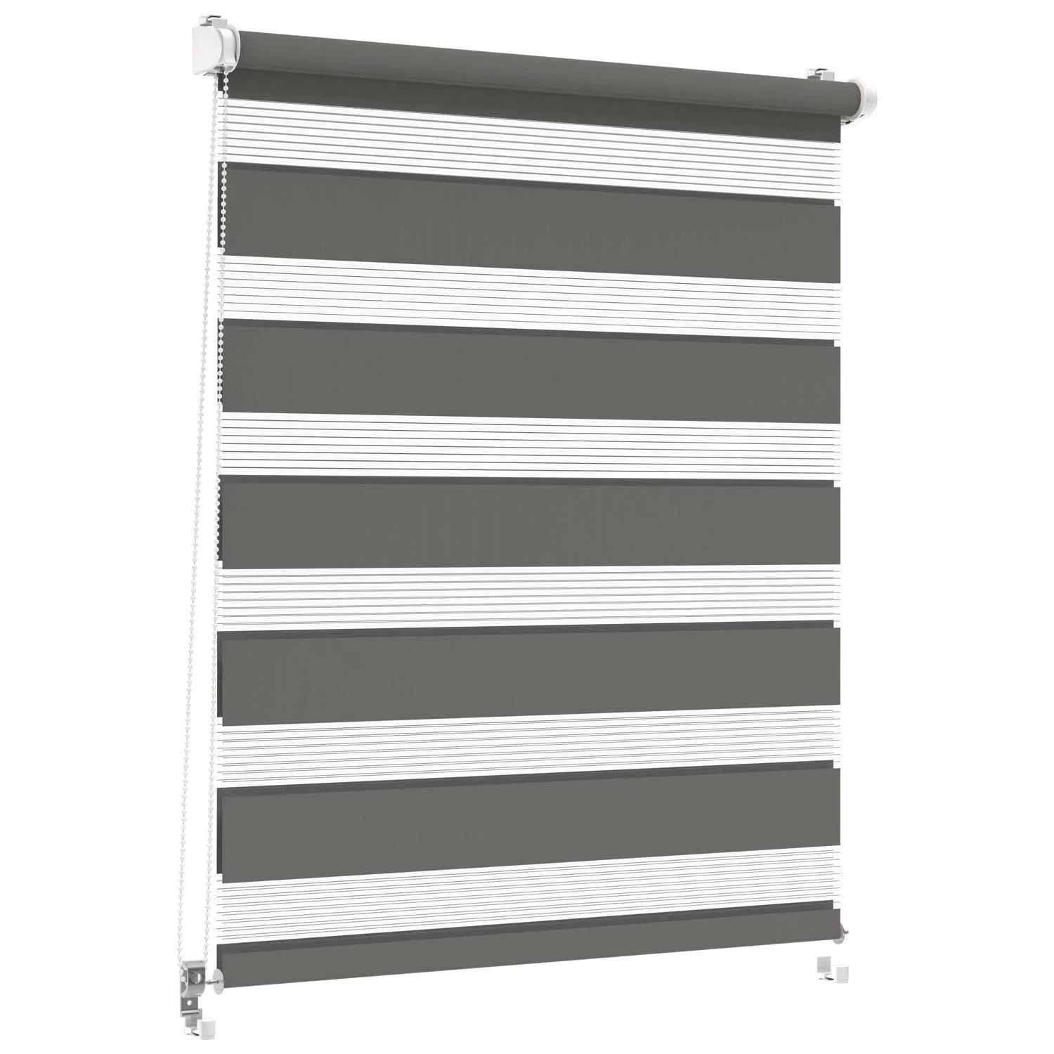 Mini roleta CLASSIC Dzień/Noc stal 113,5 x 140 cm