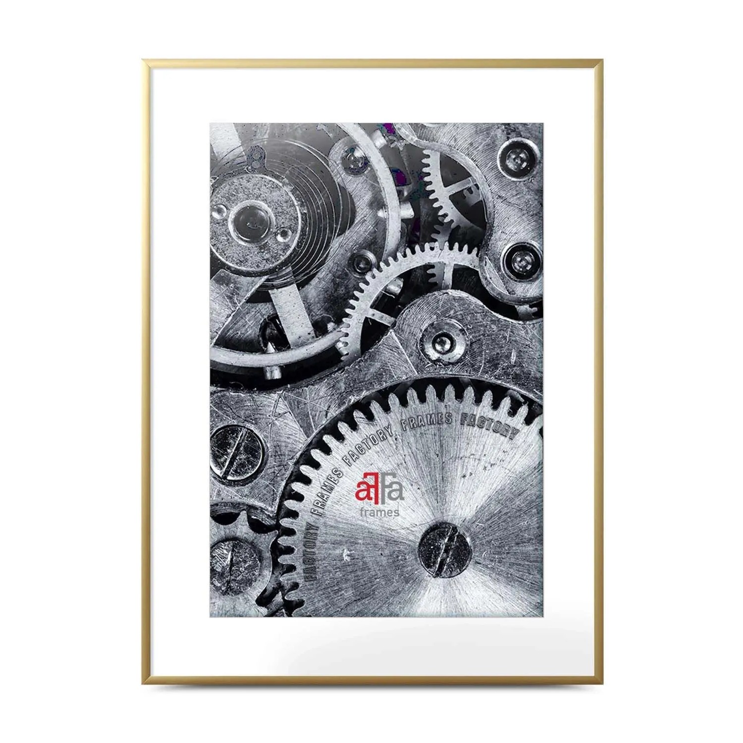 Frames Factory Fotorama ALU 70 x 100 cm złoto