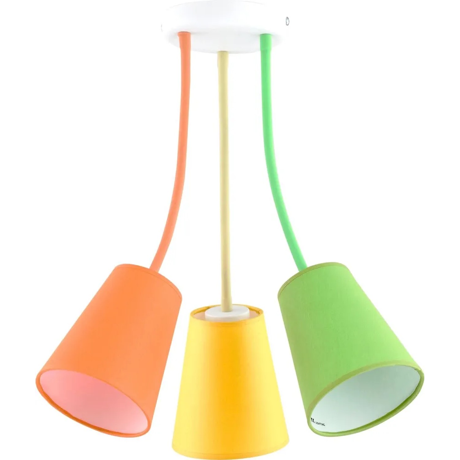 TK Lighting Lampa sufitowa Wire 3xE27 60W