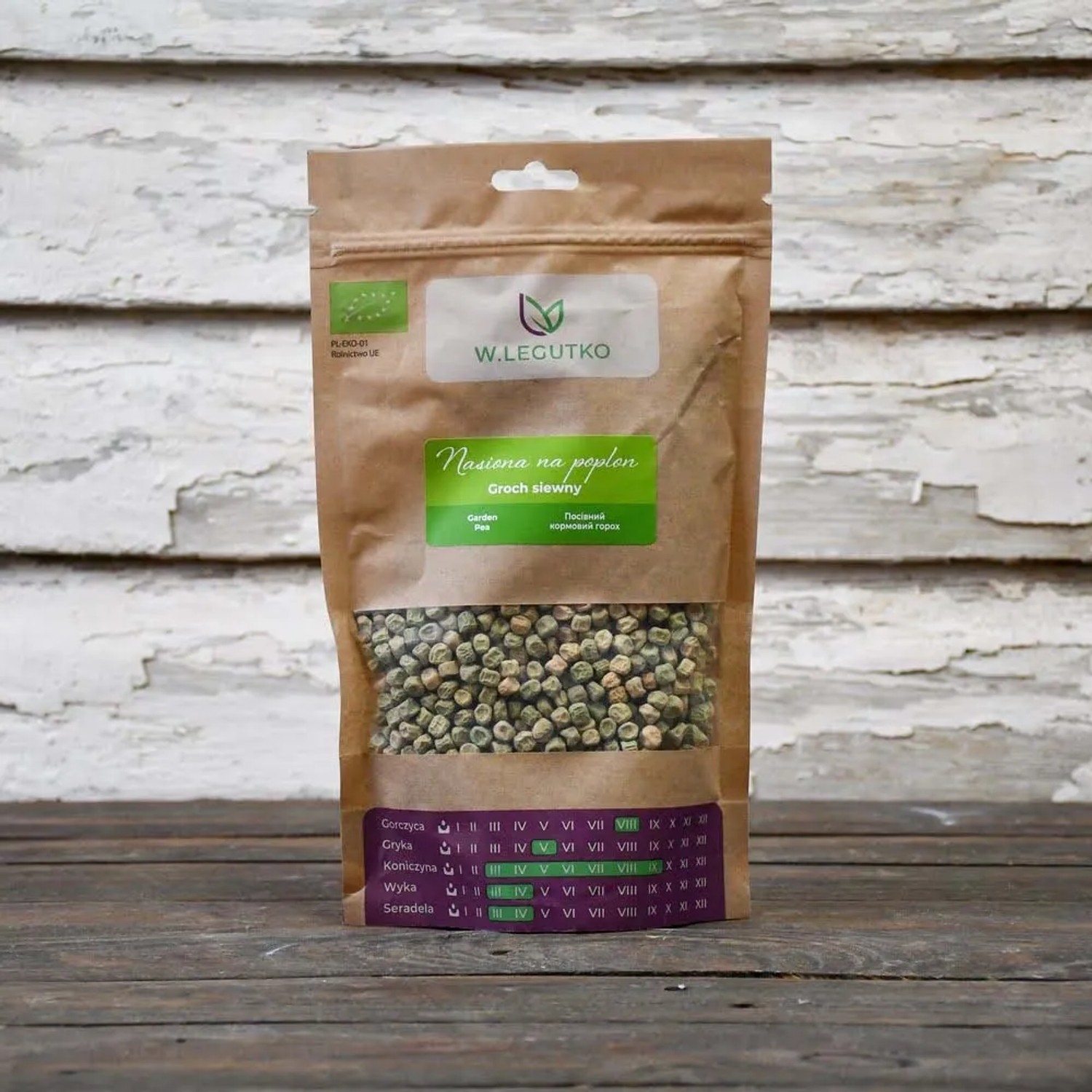 Poplon Groch Siewny (Pisum sativum) Milwa - 1 kg
