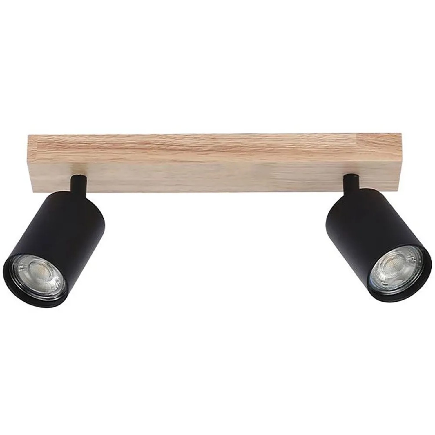 DPM Lampa punktowa DABI 2xGU10 max. 35W czarna