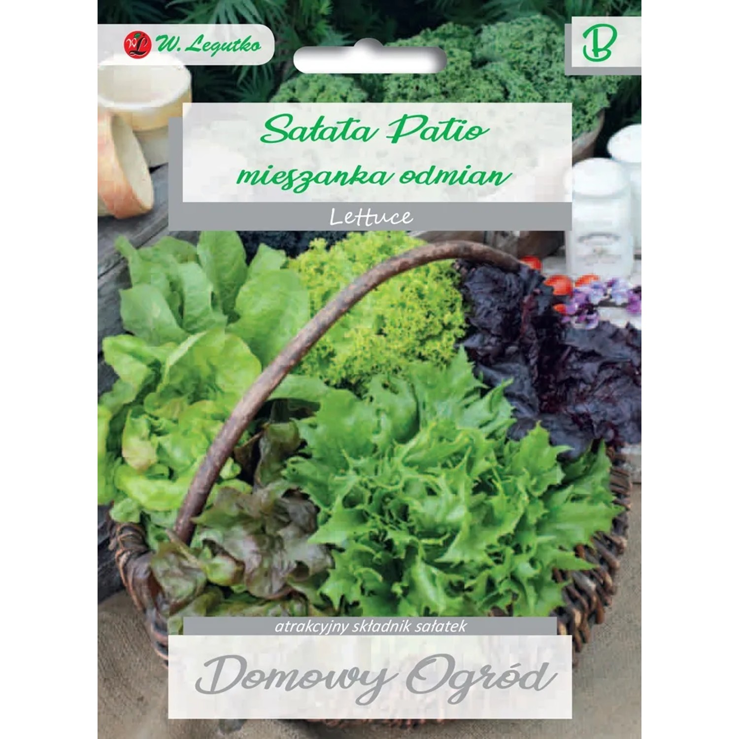 Sałata Patio mieszanka odmian - 1 g