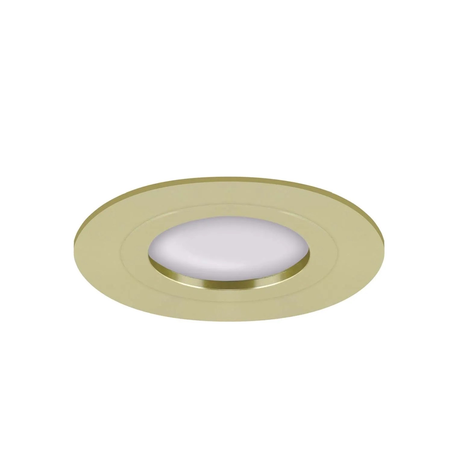 Struhm Lampa podtynkowa PLUTO C 1xGU10 35W śr. 7,8cm złota