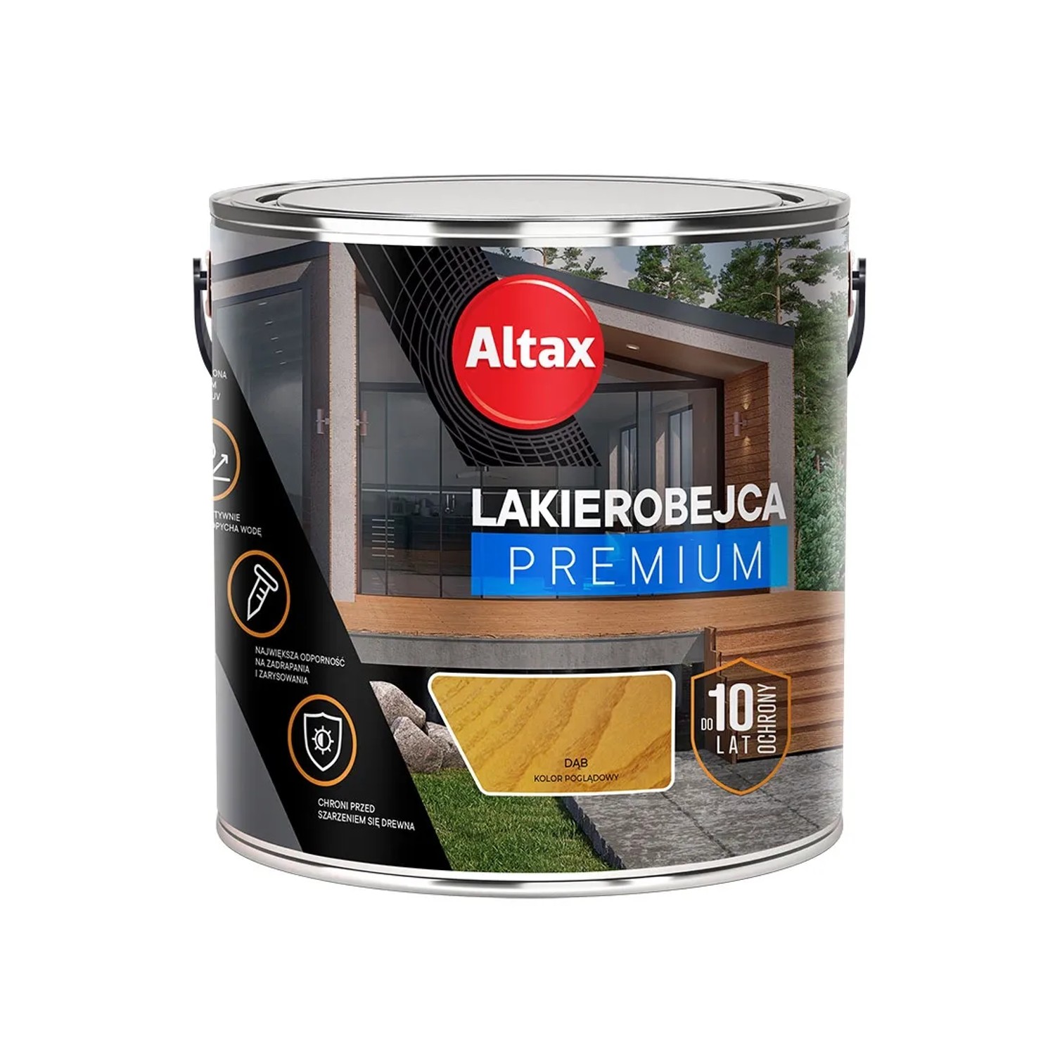 Altax Premium Lakierobejca 2,5l dąb