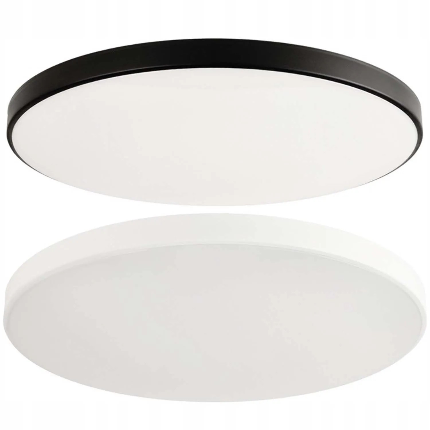 Germina Plafon LED CARINA 22W 4000K 1650lm śr. 26 cm biało-czarny