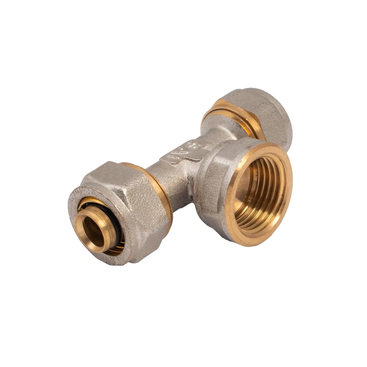 Idmar Trójnik gwint wew. 16 mm x 1/2" x 16 mm- wkład aluminiowy