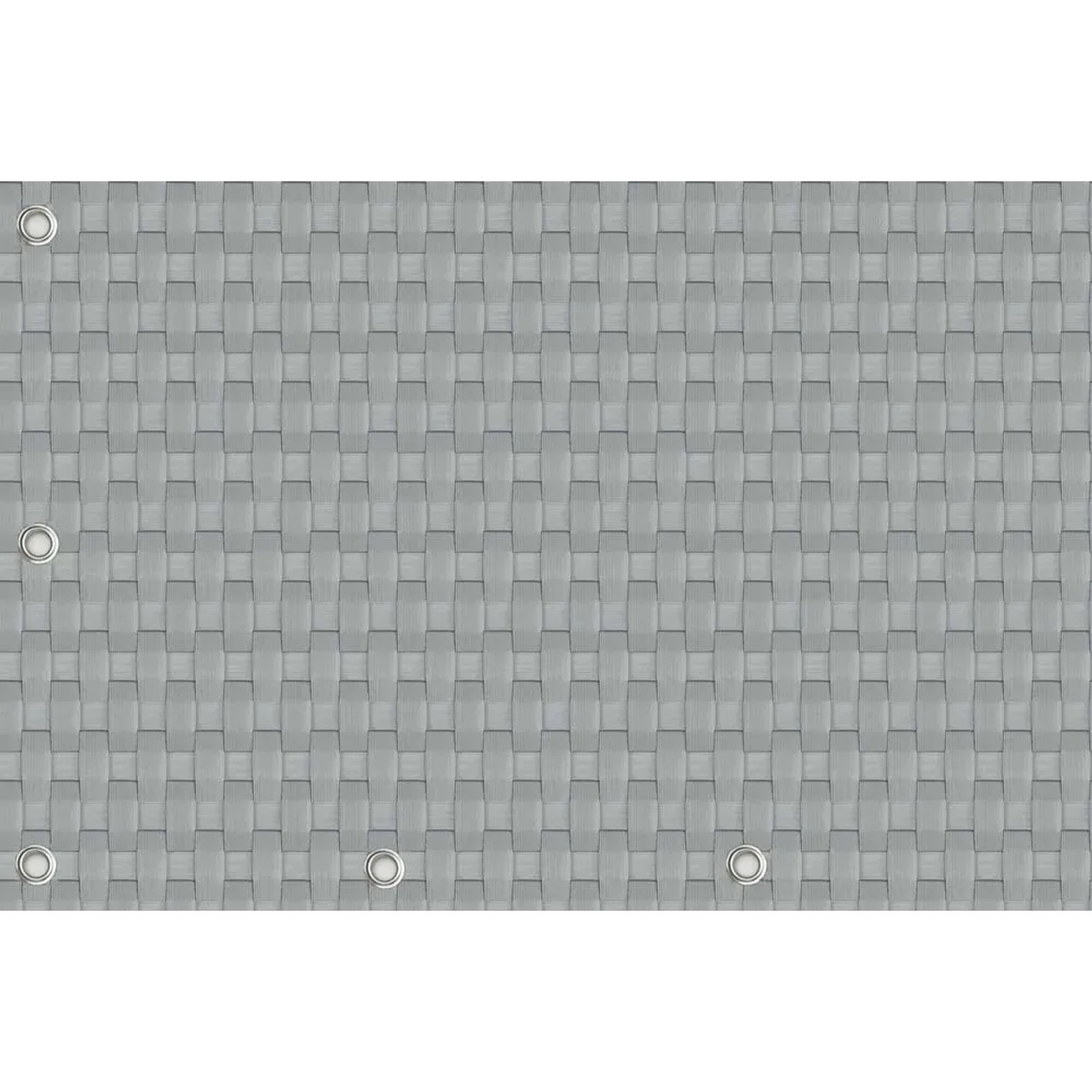 Mata rattanowa na wymiar szara - 10 x 100 cm