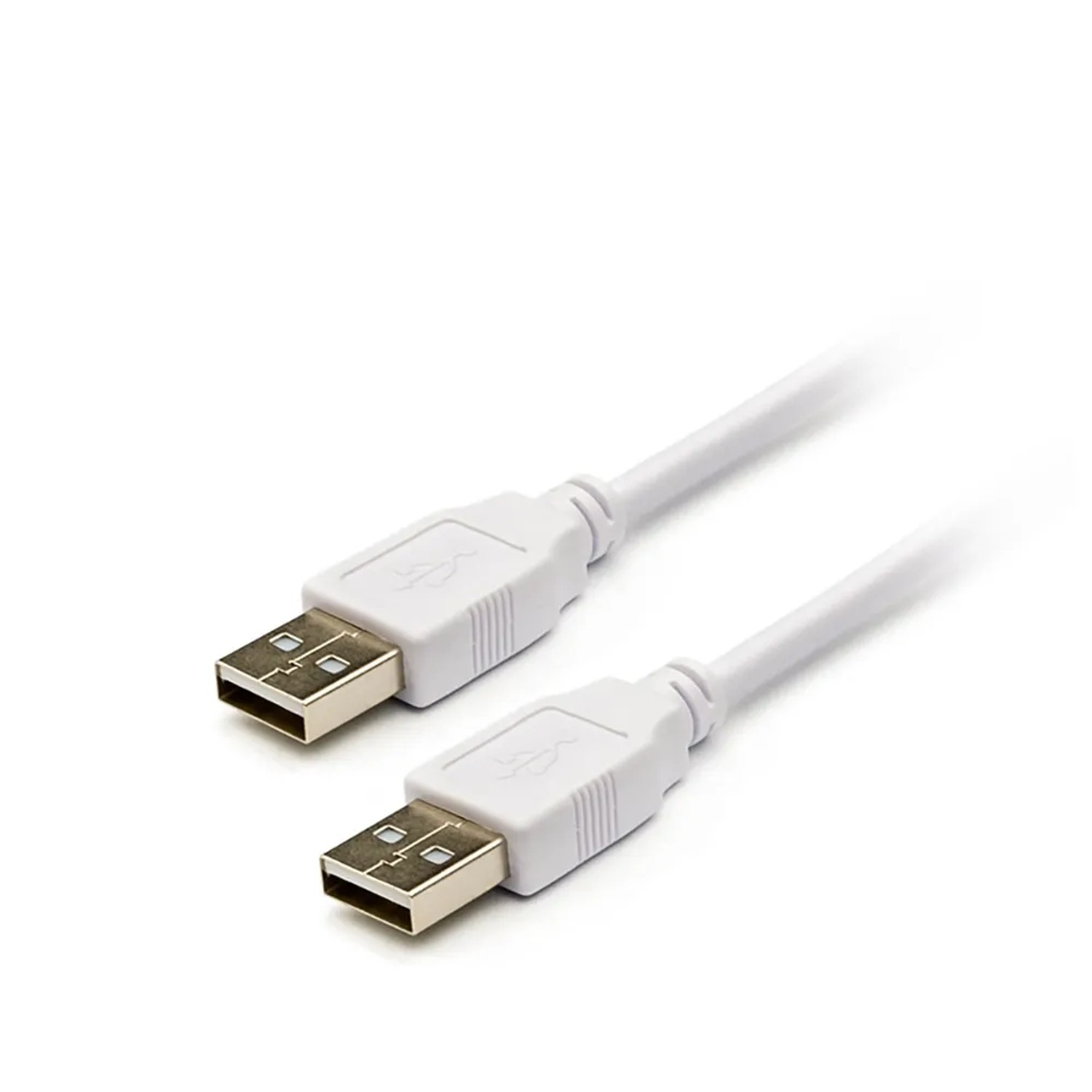 DPM Kabel USB A-A 2,0 1,8 m biały
