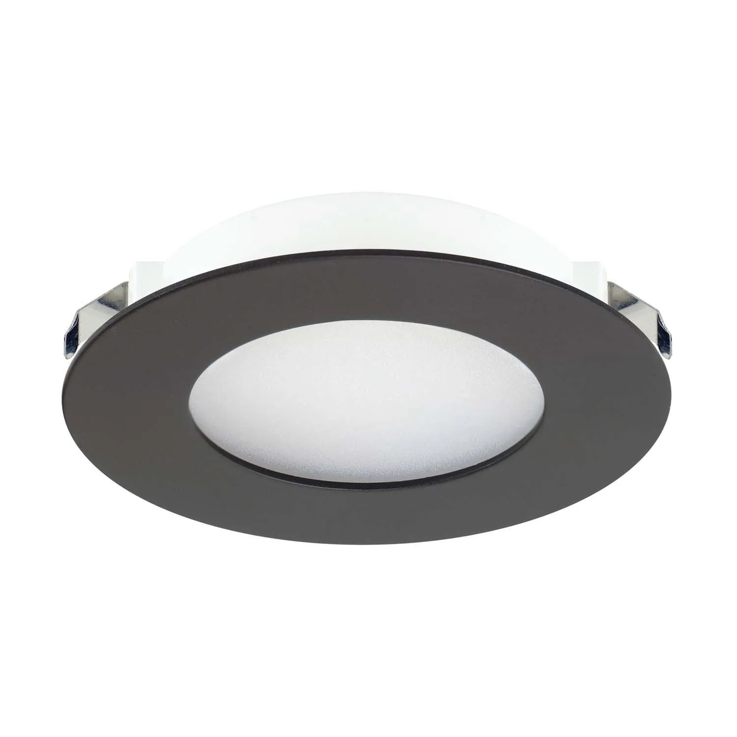 Struhm Lampa podtynkowa ROLO LED C 1,9W 4100K 155lm IP44 śr. 6,5cm czarna