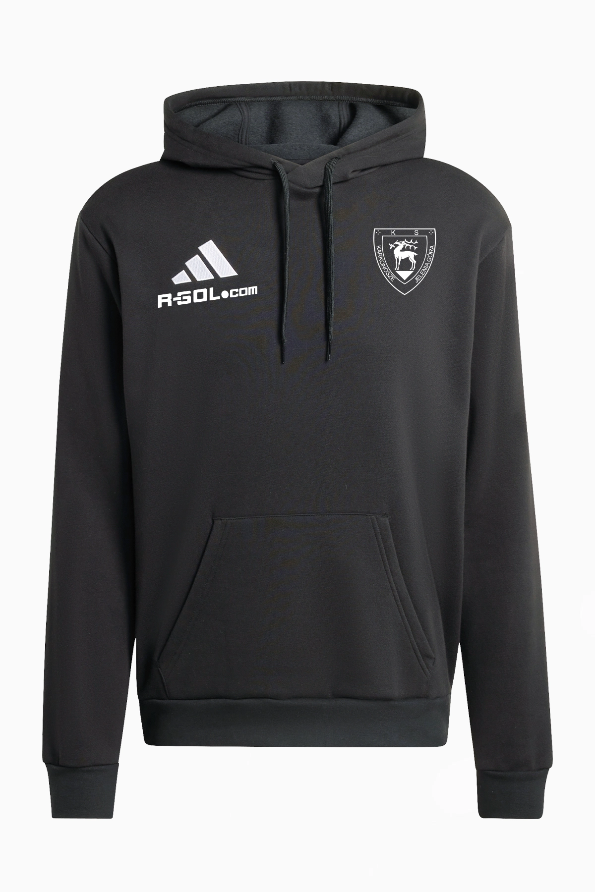 Bluza bawełniana adidas KS Karkonosze Jelenia Góra - Czarny