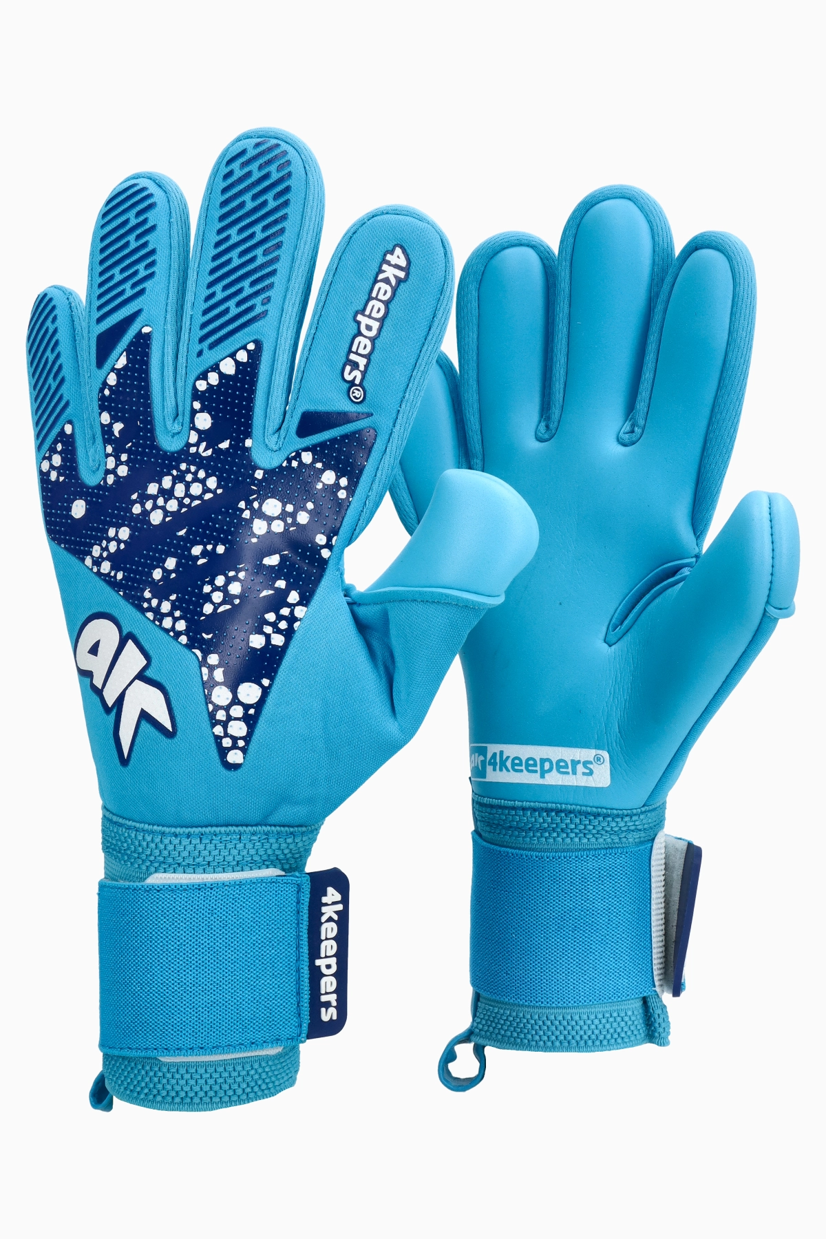 Rękawice 4keepers Elite NOX NC - Niebieski