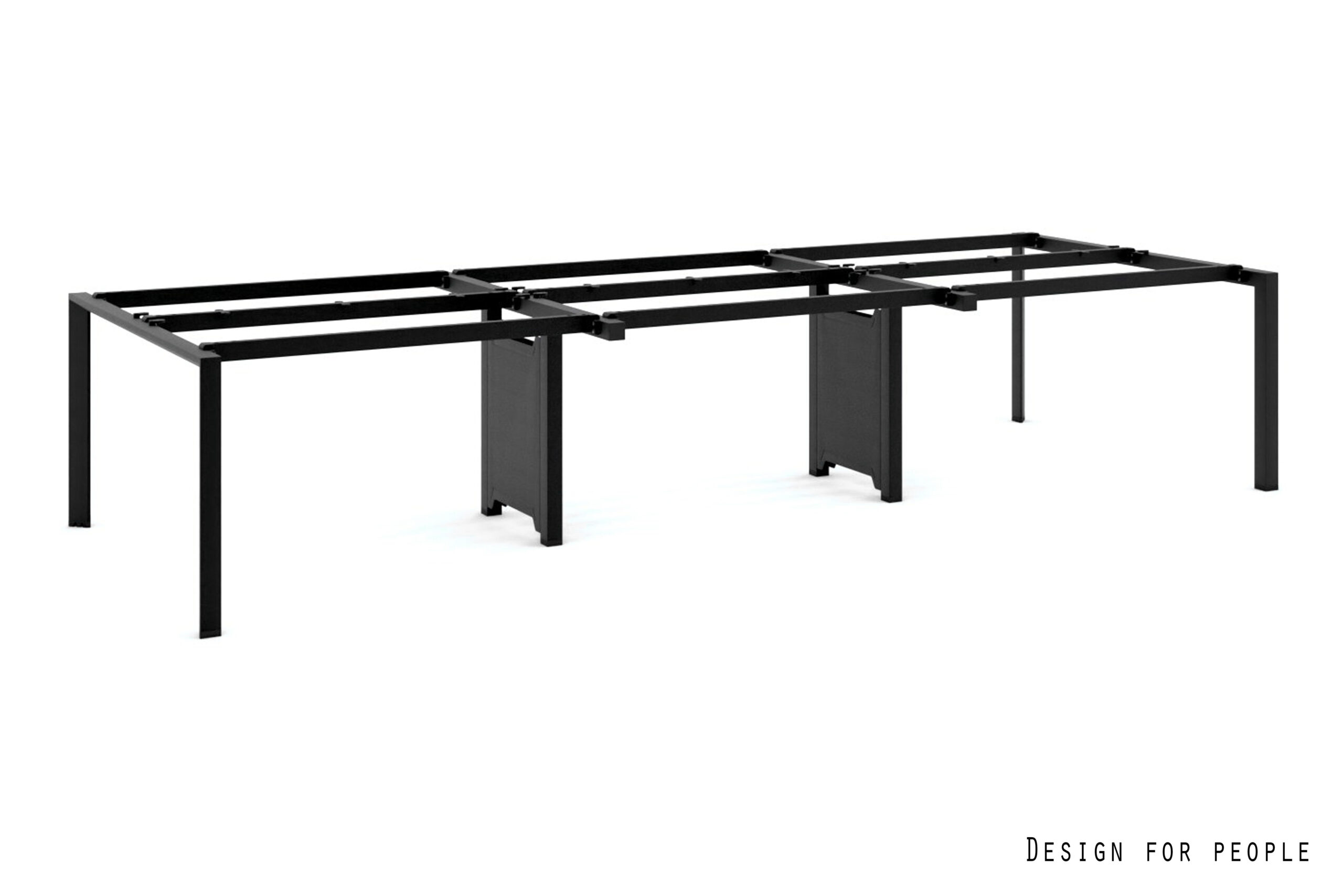 Stelaż do stołu konferencyjnego/biurka 6-osobowego BENCH PASON Workstation 6