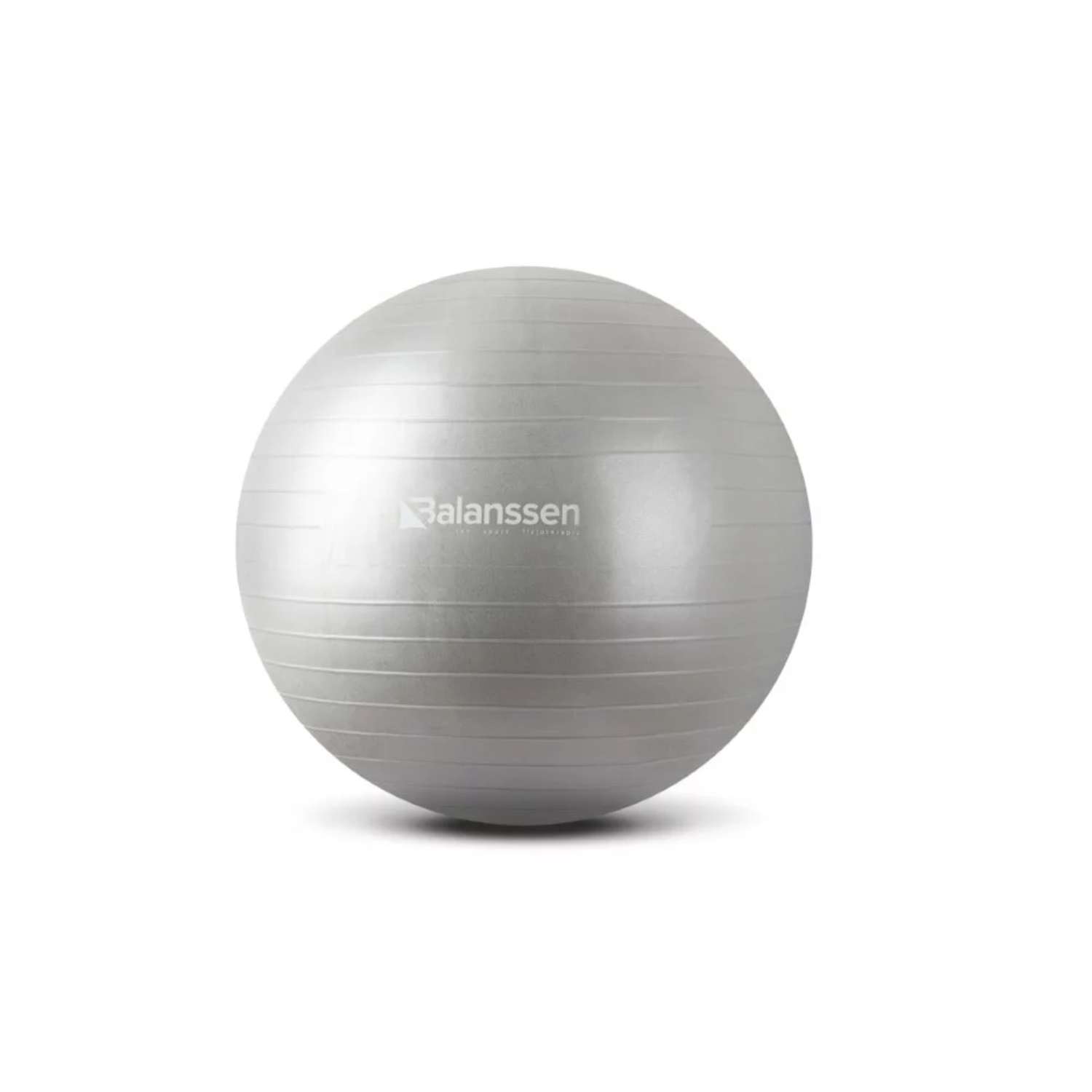 Bifarm - balanssen abs gym ball 55, srebrna piłka do ćwiczeń, 1 sztuka