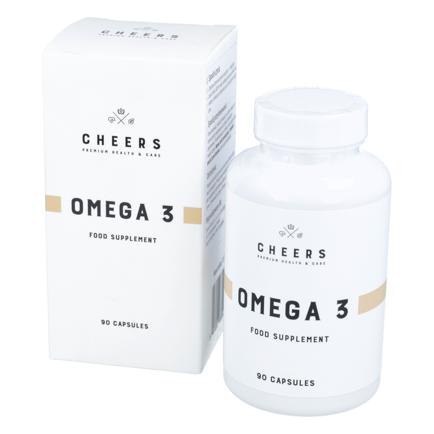 Cheers omega 3, 90 kapsułek
