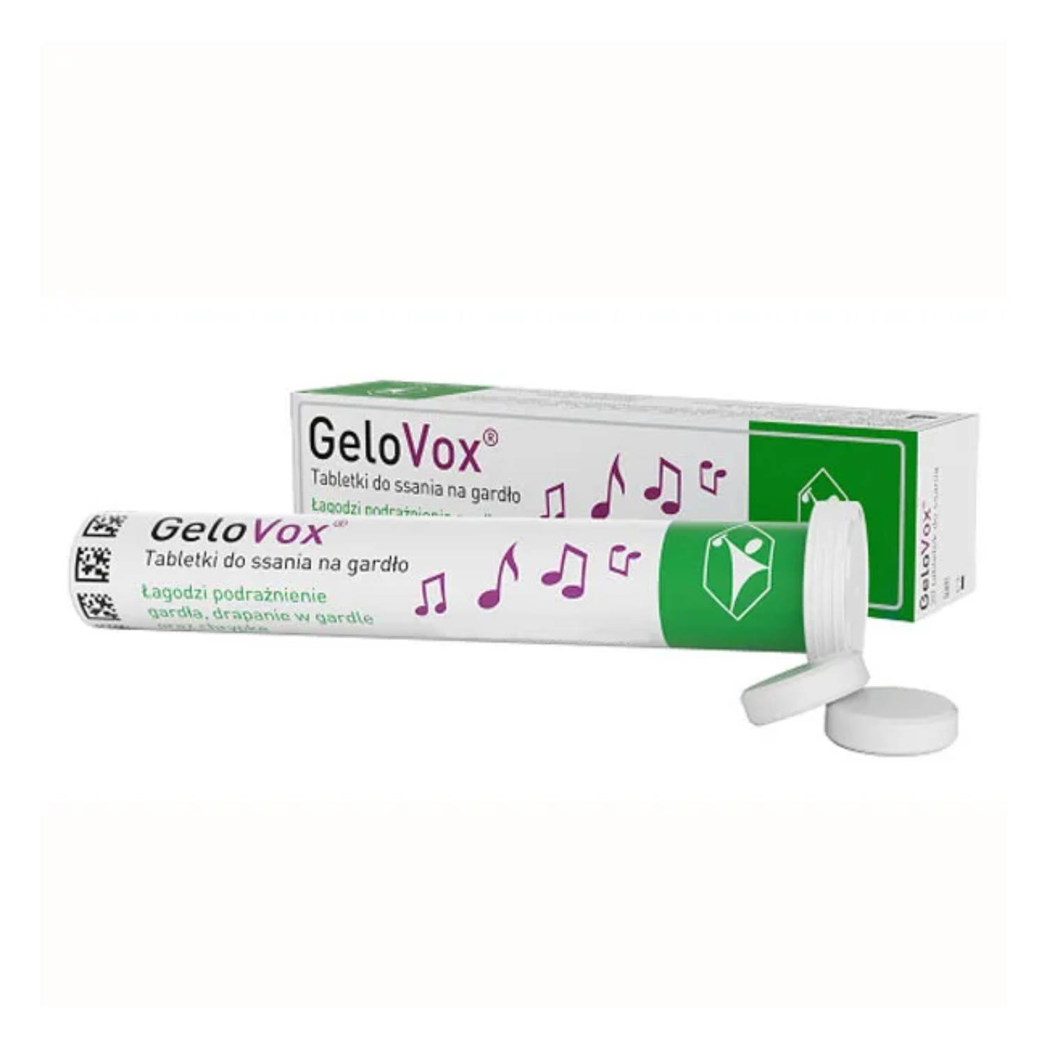 Gelovox czarny bez, 20 tabletek do ssania