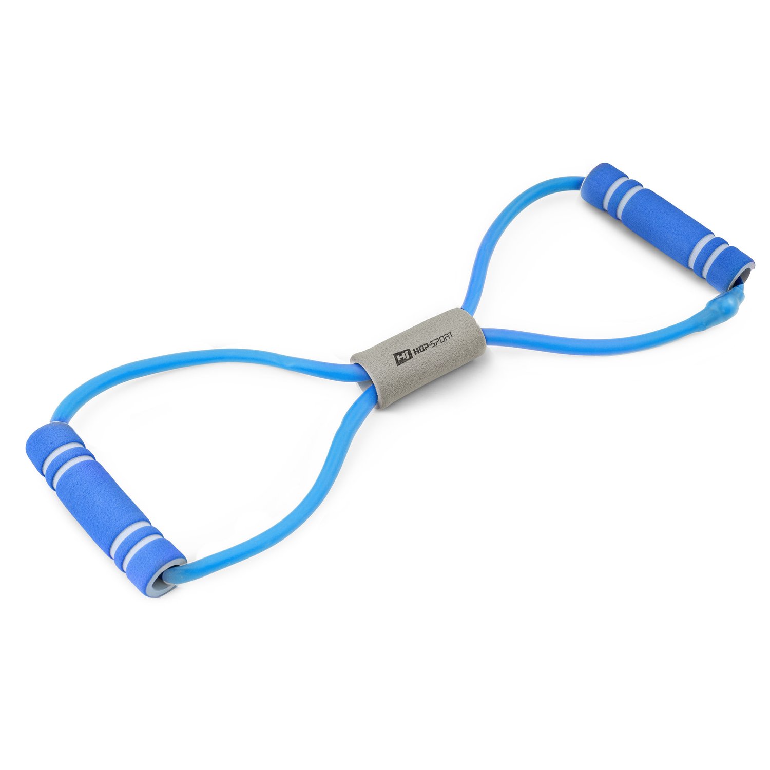 Expander mit Schaumstoffgriffen - blau