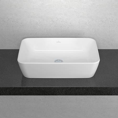 Villeroy & Boch Architectura umywalka 60x40 cm nablatowa prostokątna CeramicPlus Weiss Alpin 5A2761R1 - Wysyłka w 24h