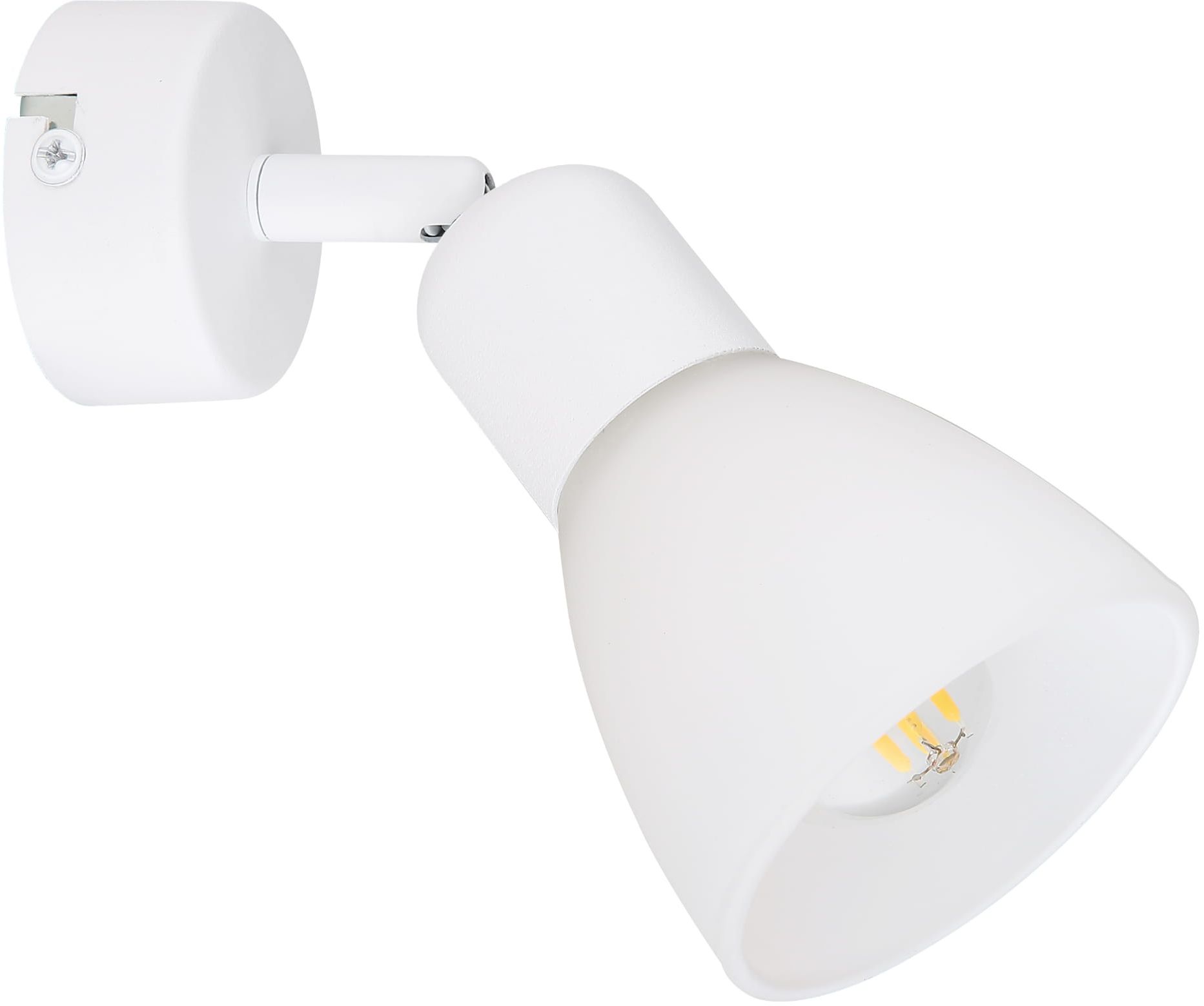 Light Prestige Malta kinkiet 1x40 W biały LP-877/1WWH