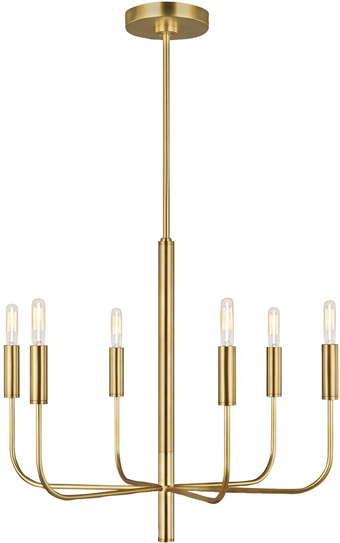 Elstead Lighting Brianna lampa wisząca 6x60 W mosiądz oksydowany FE-BRIANNA6-BB