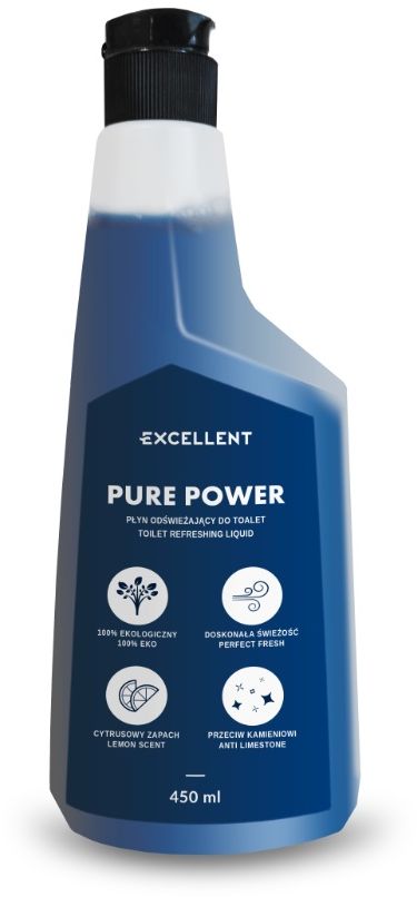 Excellent Pure Power płyn odświeżający do WC 450 ml (0,45 l) CHEX.PURE.450