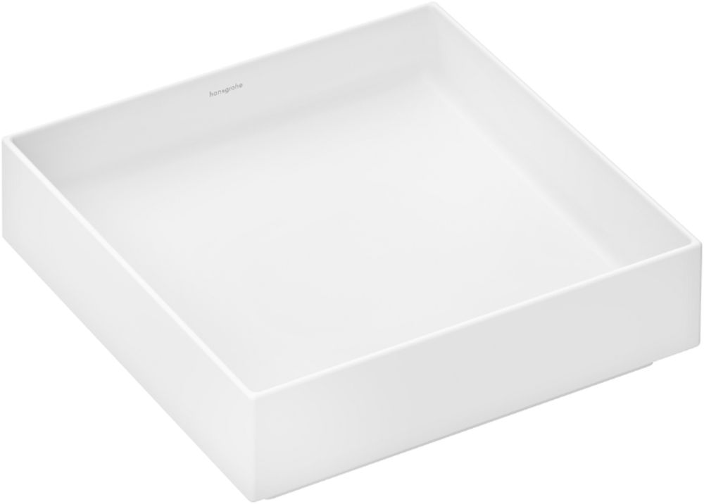 Hansgrohe Xuniva Evo E umywalka 40x40 cm nablatowa biały mat 60324700