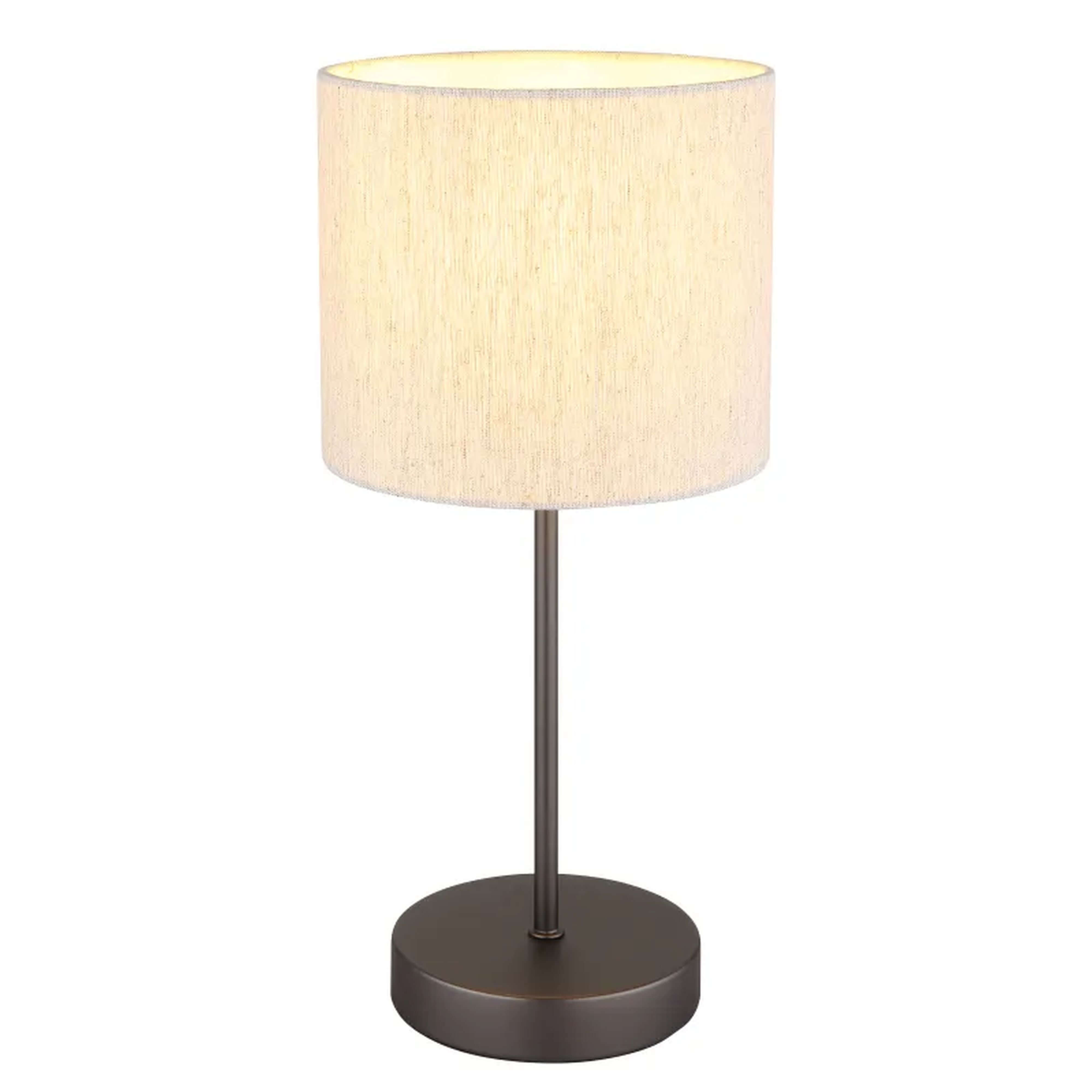 Globo Lighting Thea lampa stołowa 1x25 W szara-kremowa 51540108