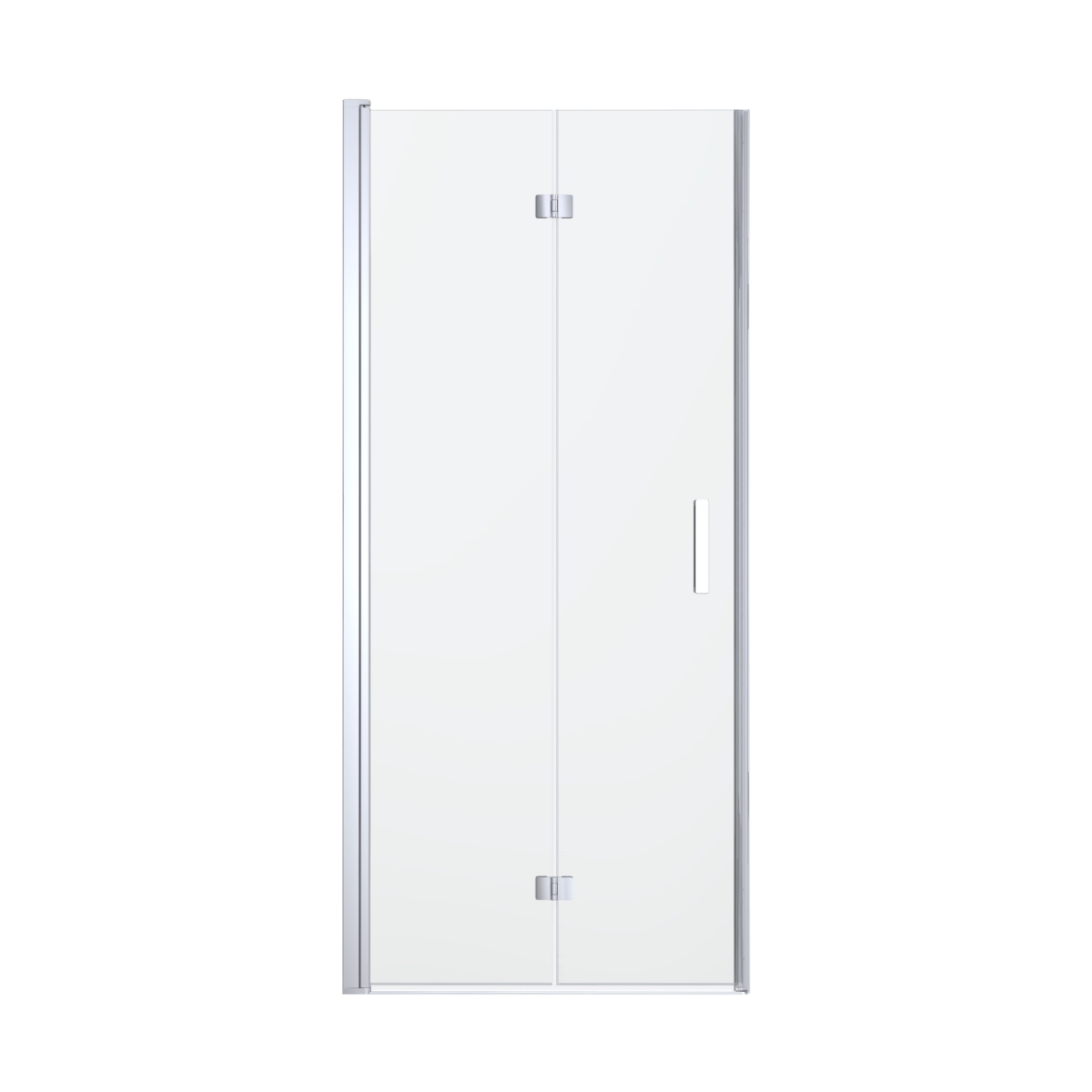 Oltens Trana drzwi prysznicowe 100 cm składane chrom połysk/szkło przezroczyste 21209100 - Wysyłka w 24h