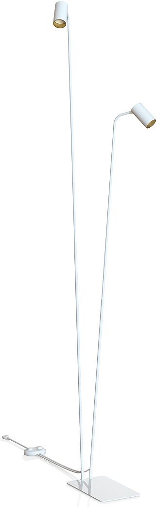 Nowodvorski Lighting Mono II lampa stojąca 2x10W LED biała/złota 7715