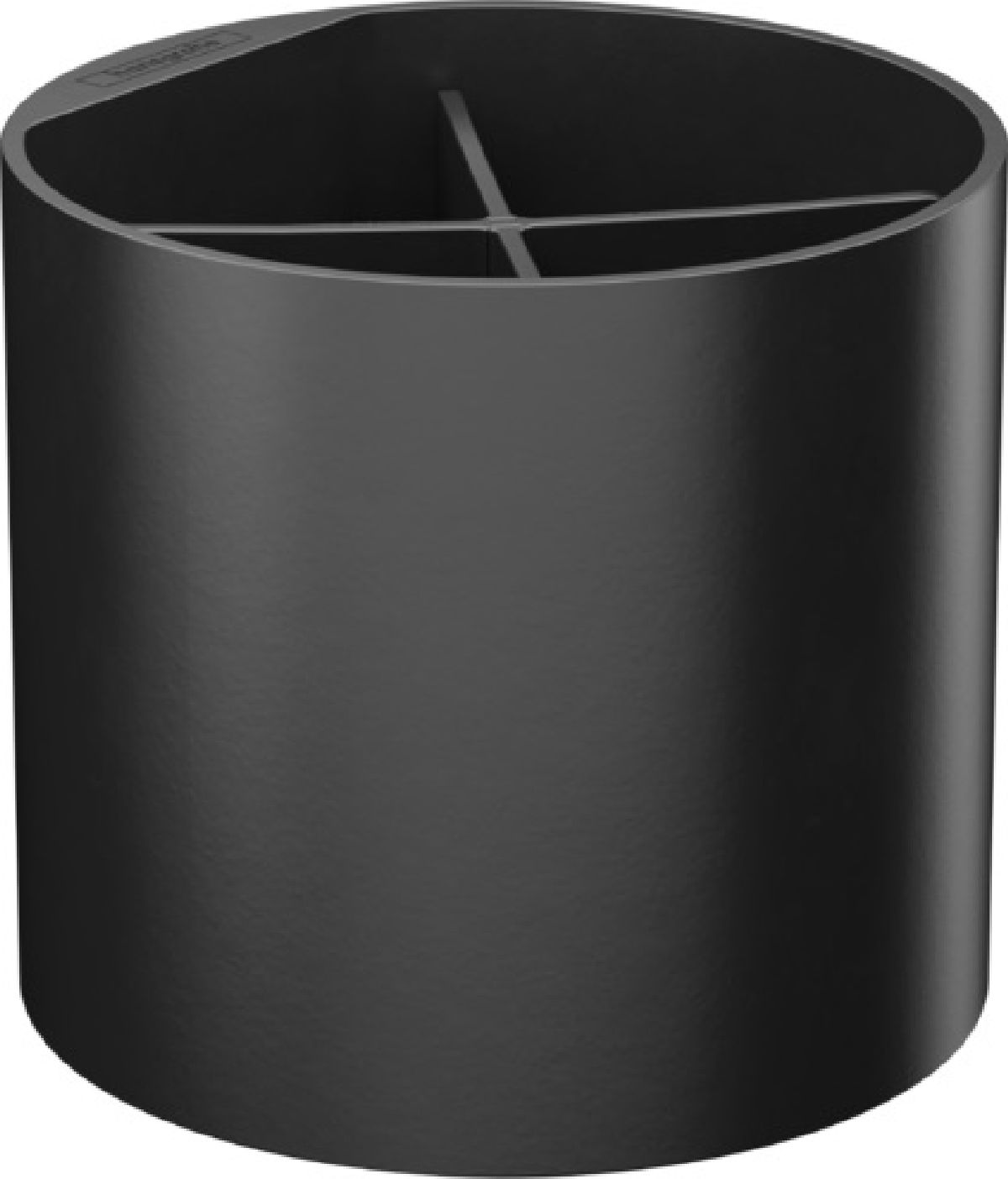 Hansgrohe WallStoris kubek na szczoteczki ścienny czarny mat 27921670