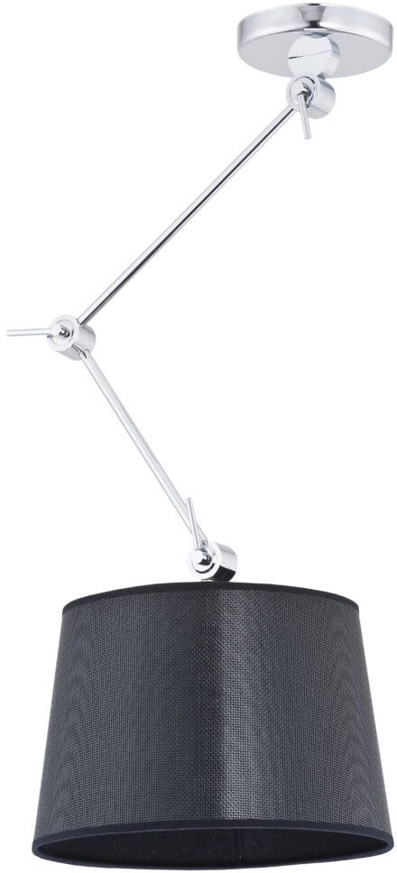 Argon Zakyntos lampa wisząca 1x15W czarny/chrom 3550