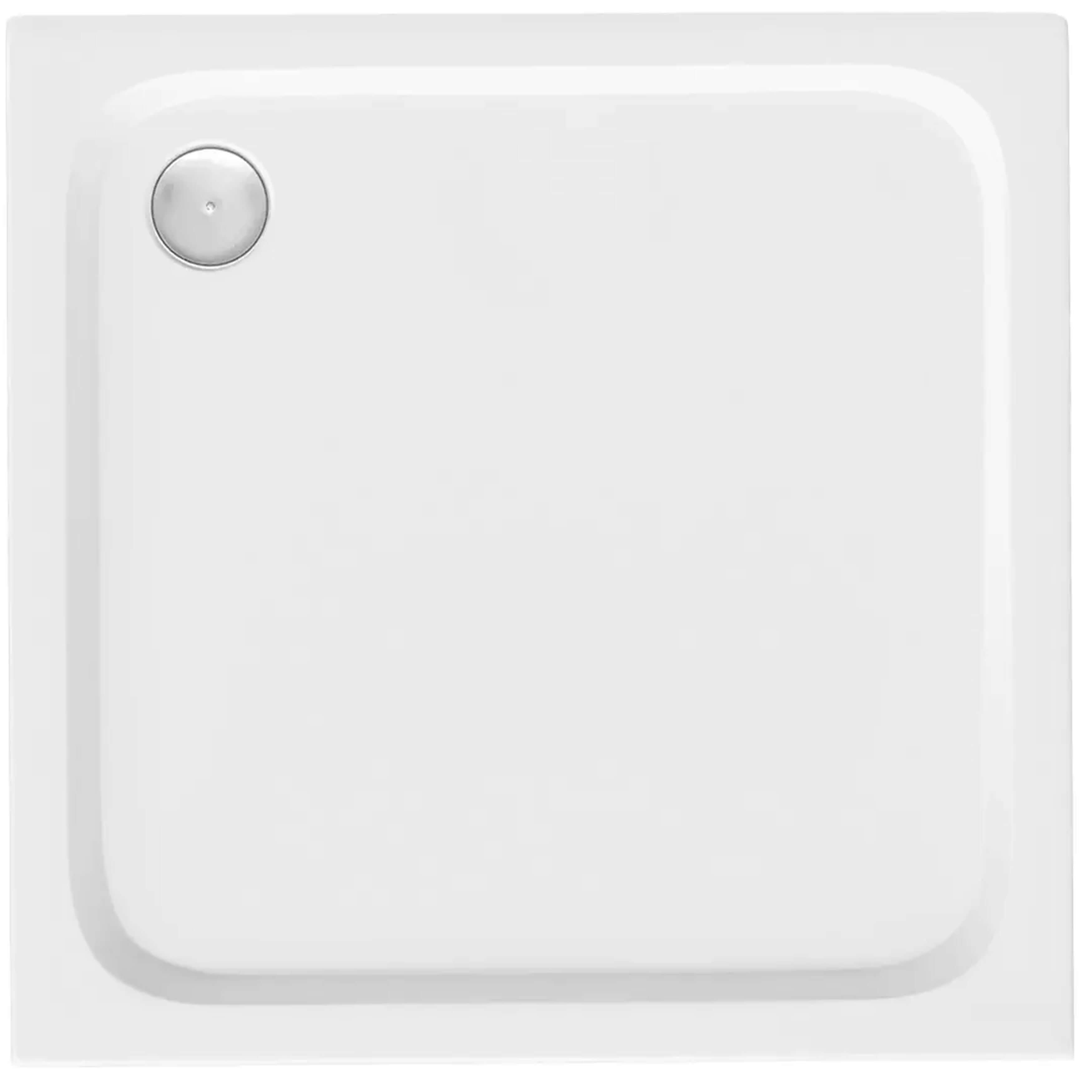 Rea Belmond brodzik prostokątny 90x90 cm biały REA-K4371