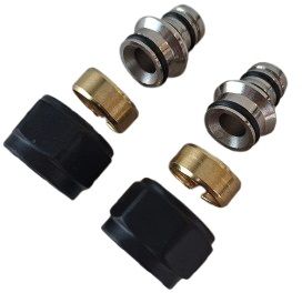 Imers Retro złączka PEX czarny A00225